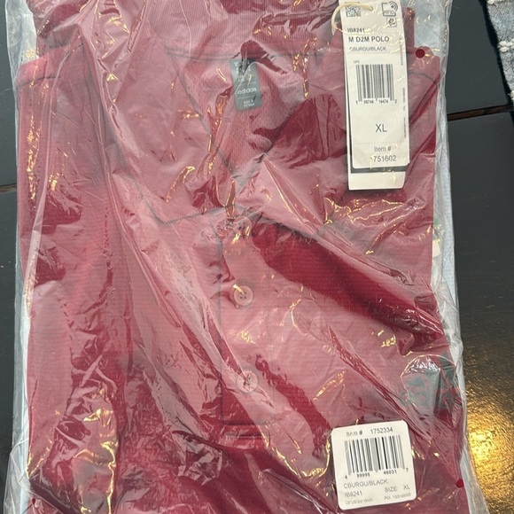 Adidas Short Sleeve Polo, Men's XL - Picture 4 of 4